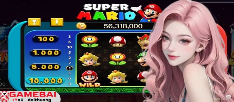 Trò chơi Super Mario 789 Club đổi thưởng