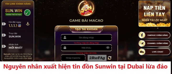 Sunwin tại Dubai nơi cá cược đổi thưởng trực tuyến đẳng cấp nhất thế giới
